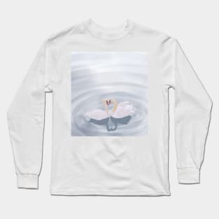 天鹅舞 swan dance Long Sleeve T-Shirt